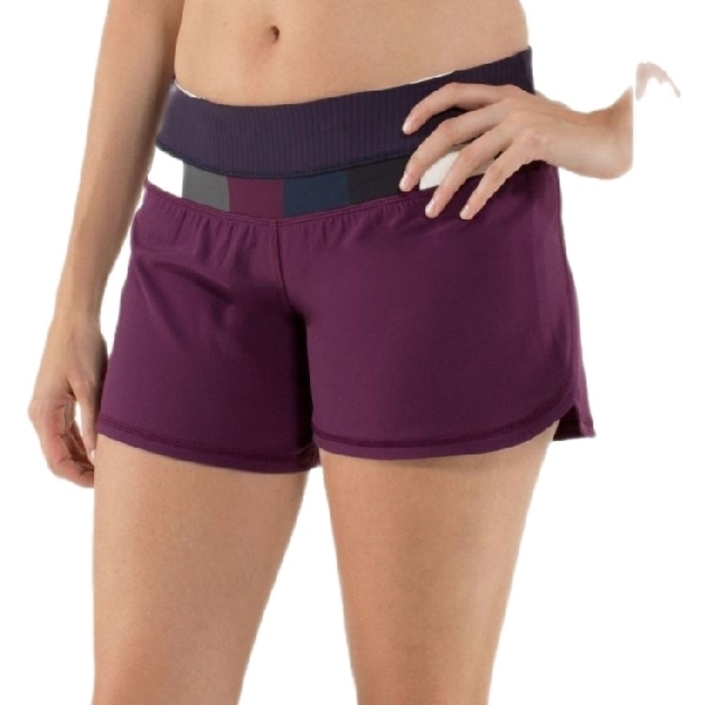 LULULEMON Athletica Size 8 Run Speed Shorts Womens